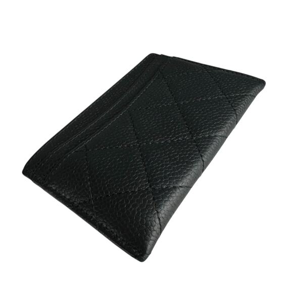 Chanel Caviar Leather Matelasse Card Holder - Picture 6 of 8
